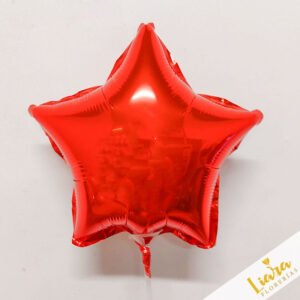 globo estrella rojo