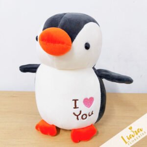 peluche pinguino negro