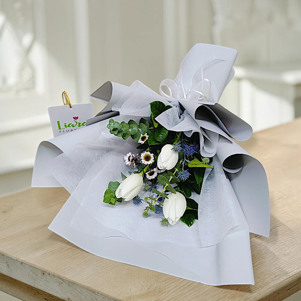 ramo tulipanes blancos ramo tulipanes tulipanes blancos
