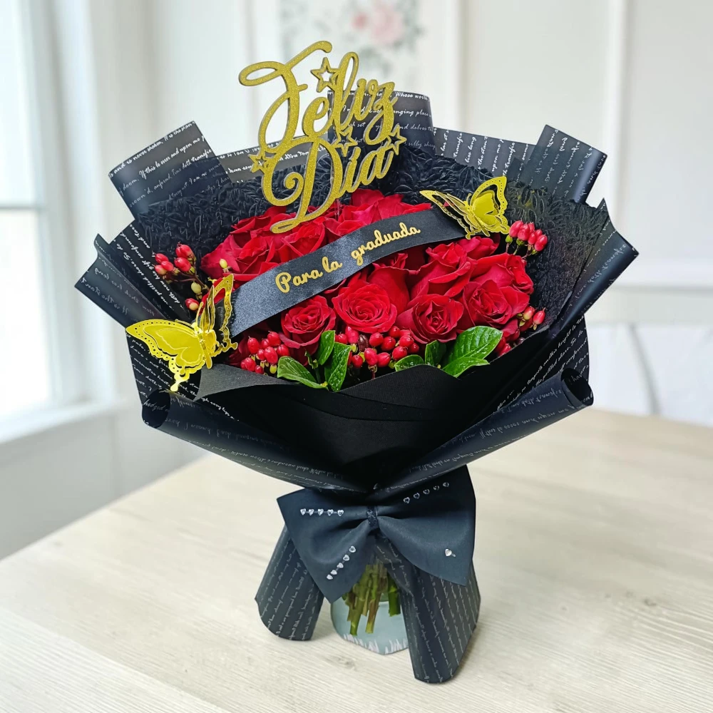 #graduación #floresgraduación #ramograduación #rosasgraduación