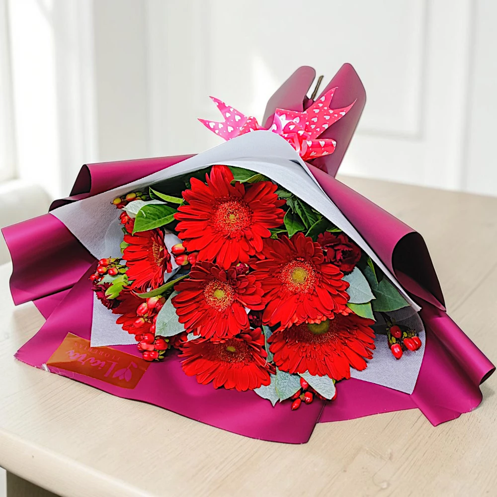 #ramogerberas #gerberas #ramoscongerberas #gerberasrojas #gerberasyrosas