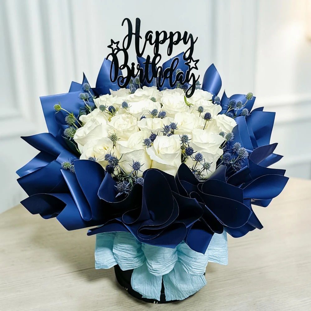 #rosasazul #ramoderosasazul #floresazules #ramohombre 3floresparacaballero