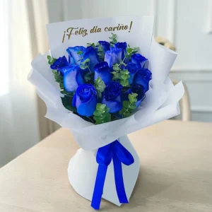 #rosasazul #ramoderosasazul #floresazules #ramohombre 3floresparacaballero