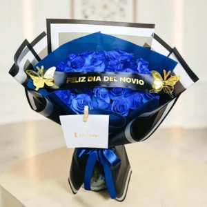 #rosasazul #ramoderosasazul #floresazules #ramohombre 3floresparacaballero