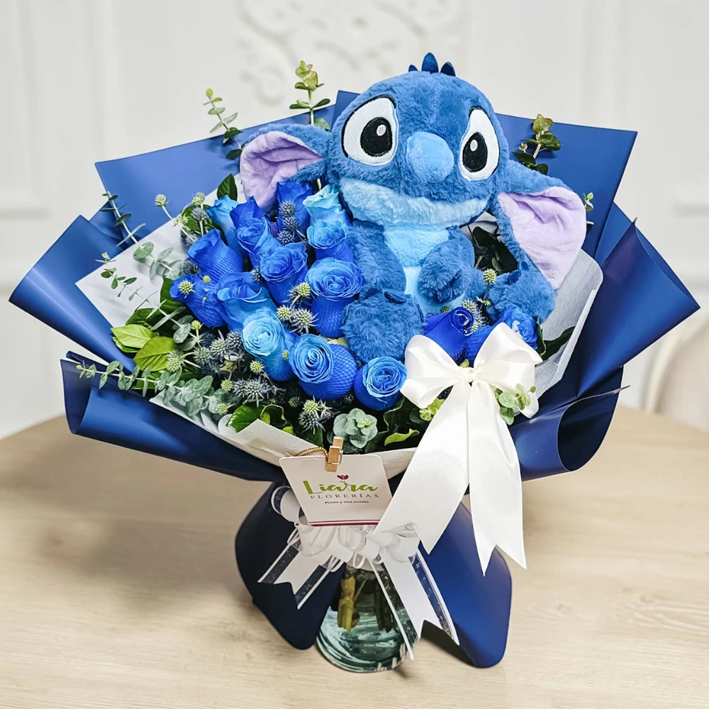 #rosasazul #ramoderosasazul #floresazules #ramohombre 3floresparacaballero