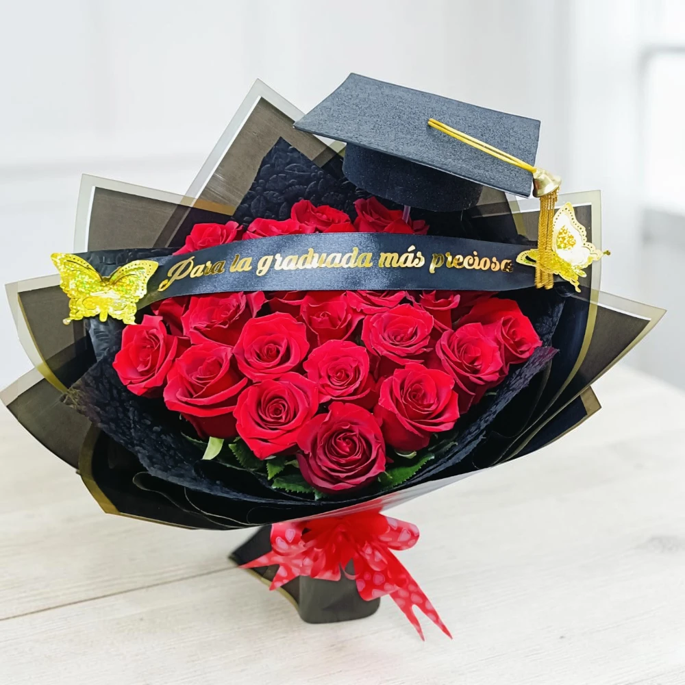 #graduación #floresgraduación #ramograduación #rosasgraduación
