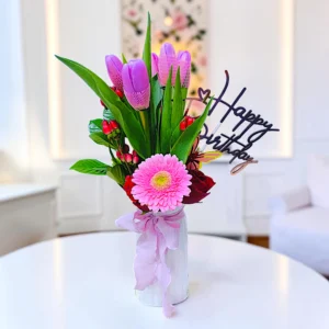 #florerocontulipanes #tulipanesenflorero #floreroconrosas #floreros #floreroscongirasoles