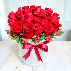 BOX_ 24 Rosas rojas