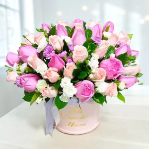 #boxrosas #cajaderosas #boxderosasregalo #rosasencaja #cajacontulipanes #tulipanesencaja