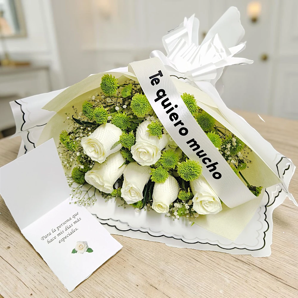 #rosasblancas #floresblancas #ramorosasblancas #floresblancasenramo #liliumblanco