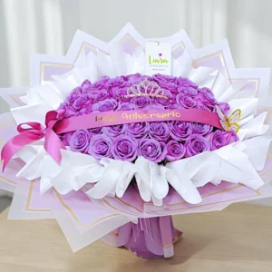 CUM_ ramo buchón cumpleaños 50 rosas rojas 3