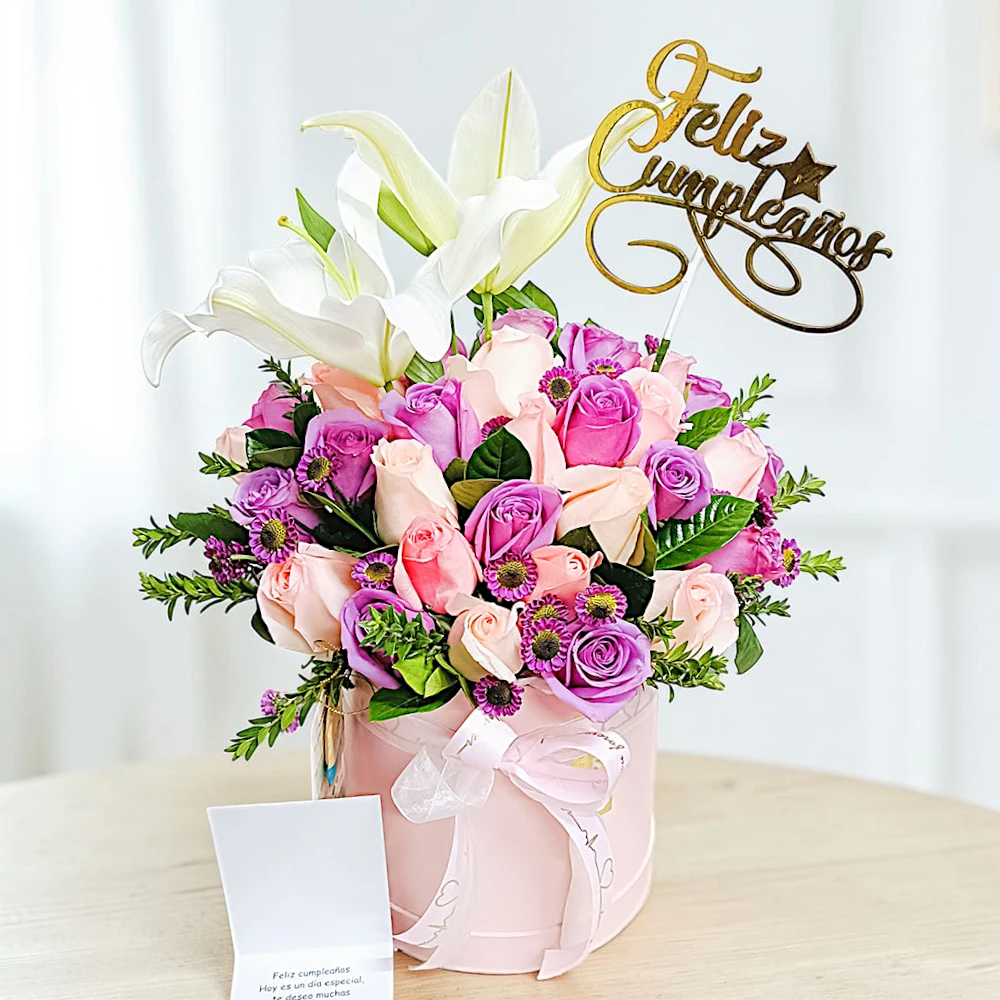 #ramocumpleaños #rosascumpleaños #florescumpleaños #boxrosas #boxrosascumpleaños