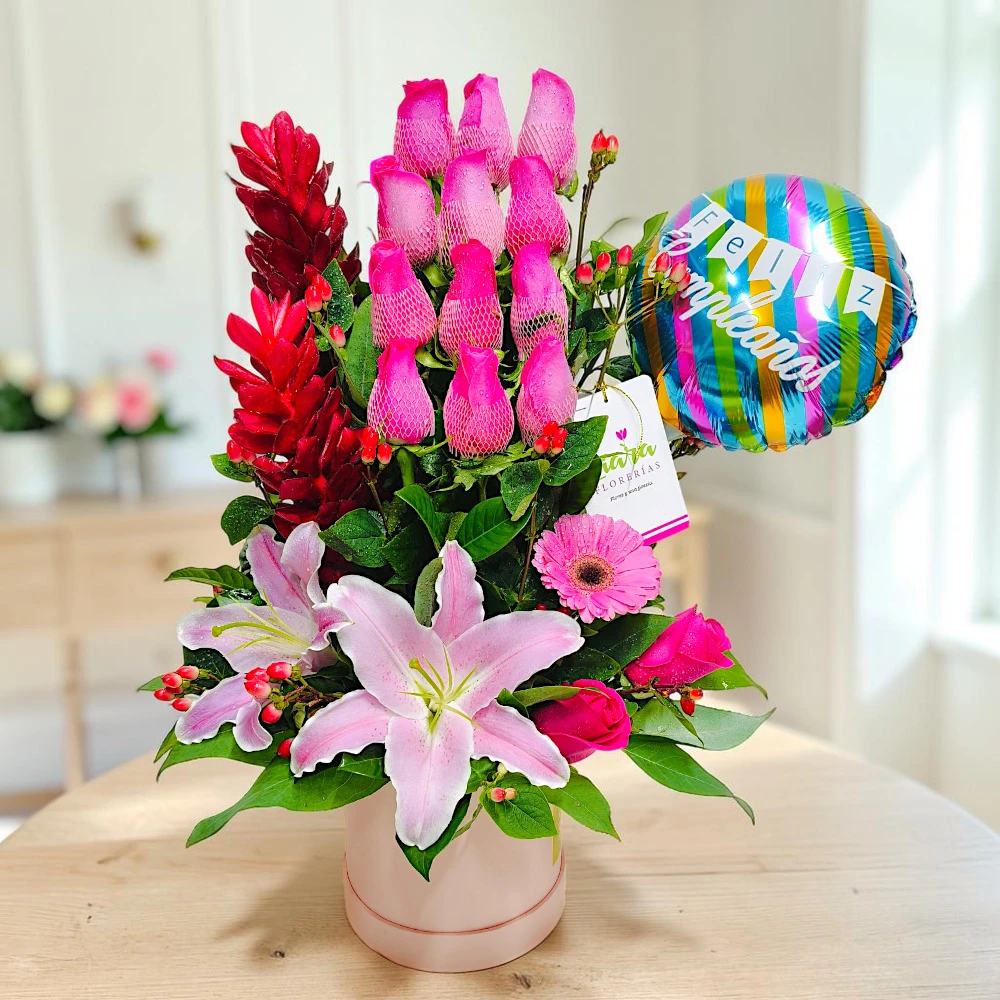 #ramocumpleaños #rosascumpleaños #florescumpleaños #boxrosas #boxrosascumpleaños