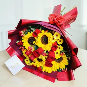 #girasoles #boxgirasoles #girasolesenramos #girasolesyrosas #floresamarillas #ramosdeflores