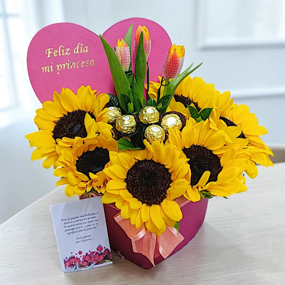 #girasoles #boxgirasoles #girasolesenramos #girasolesyrosas #floresamarillas #ramosdeflores