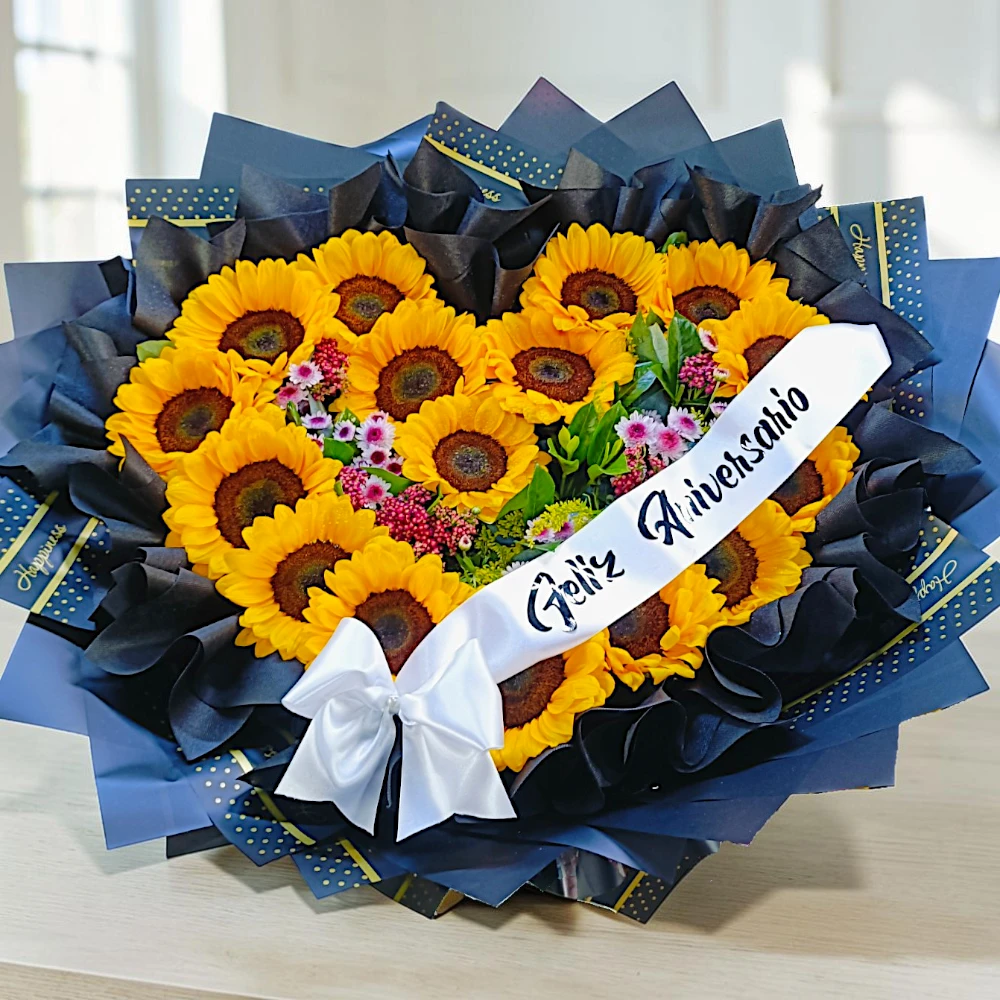 #girasoles #boxgirasoles #girasolesenramos #girasolesyrosas #floresamarillas #ramosdeflores