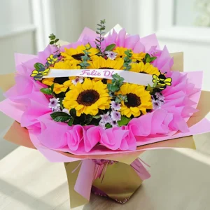 #girasoles #boxgirasoles #girasolesenramos #girasolesyrosas #floresamarillas #ramosdeflores