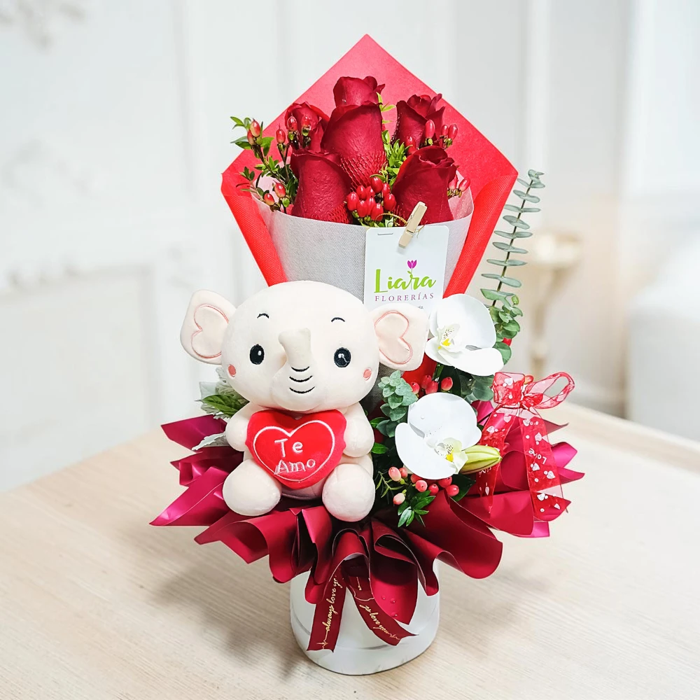 #ramosconpeluches #floresyosos #rosasypeluche #detallesconosos #ososyflores