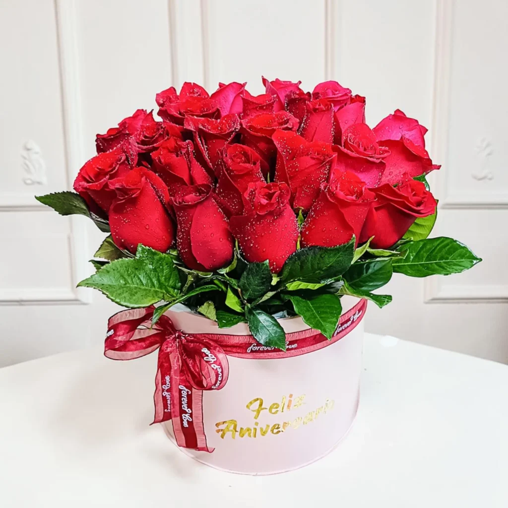 #boxderosasrojas #floresaniversario #rosasparaaniversario #amoraniversario #felizaniversariorosas