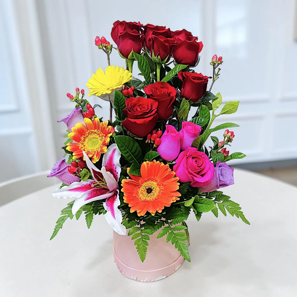 #ramoderosas #pequeñosdetalles #6rosas #ramodeflores #ramospequeños